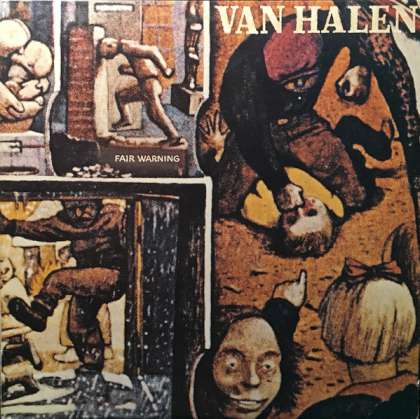 Van Halen - Fair Warning cover