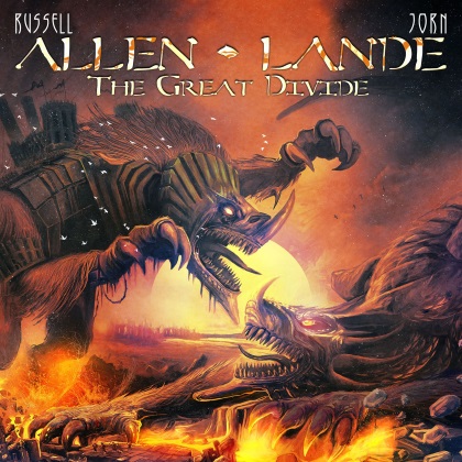 Allen-Lande - The Great Divide cover