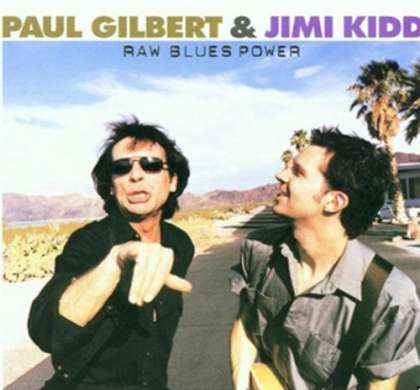 Paul Gilbert & Jimi Kidd - Raw Blues Power cover