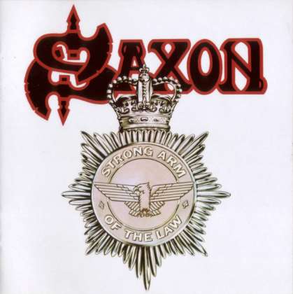 Saxon - Strong Arm Of The Law albumcover