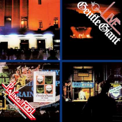 Gentle Giant - Playing the Fool The Complete Live Experience albumcover